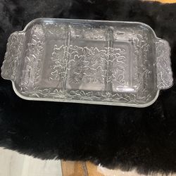 Princess House pickle relish tray