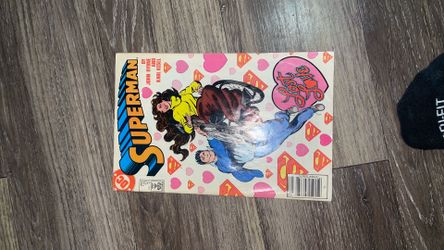 Dec 1987 comic Superman great condition