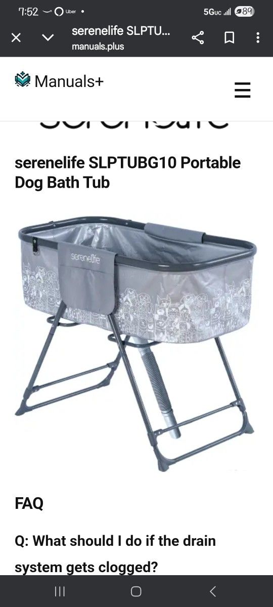 Dog Bath Tub
