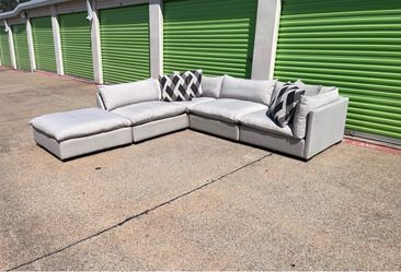 Free Delivery - Grey Four Hands Modular Sectional Set