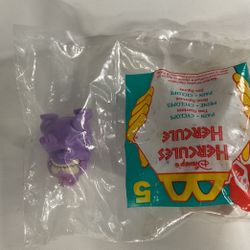 1996 Disney Hercules McDonald’s Happy Meal Toy Set - PAIN & CYCLOPS #5 NEW Original Packaging