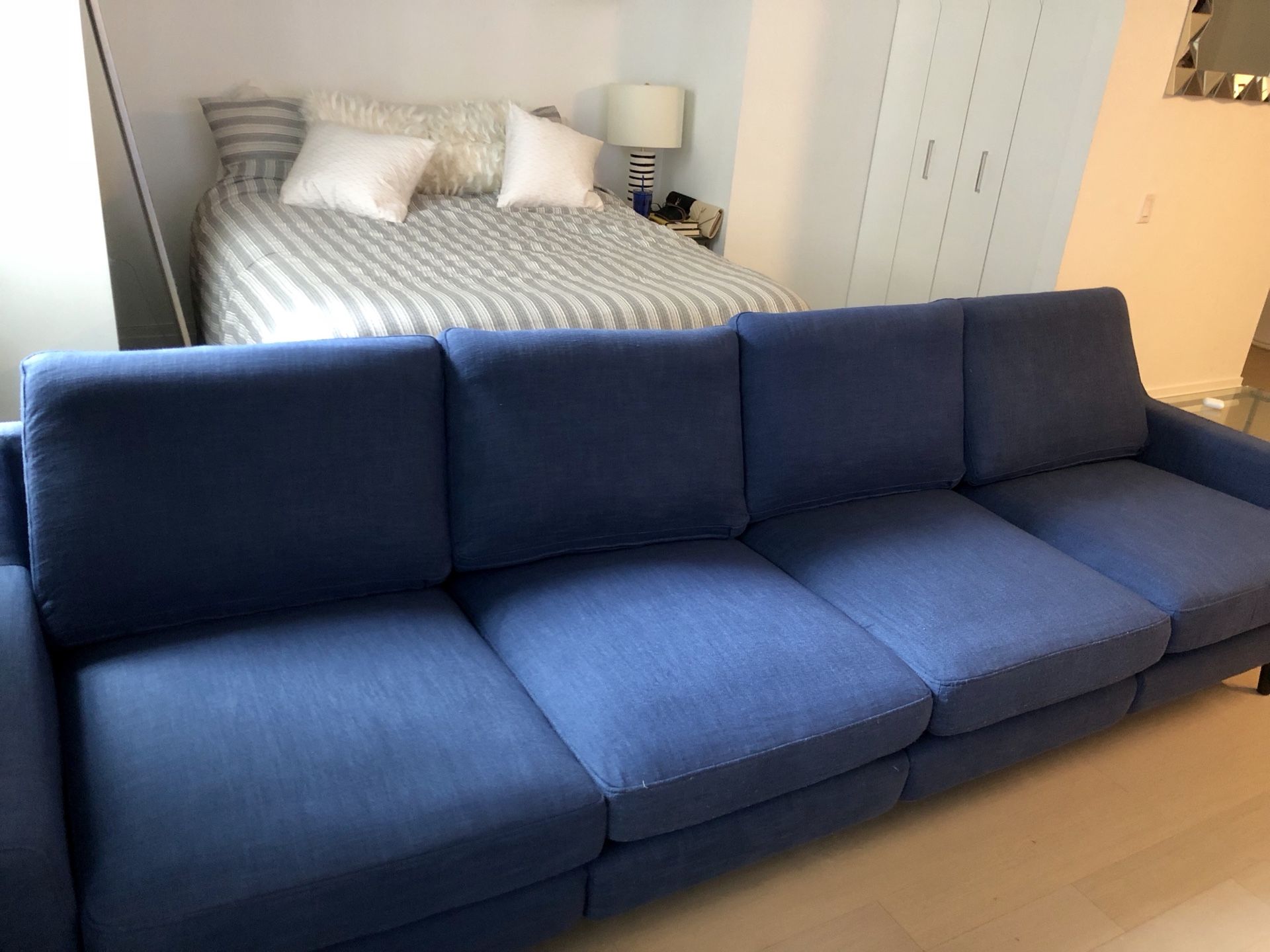 Beautiful Burrow Couch For Sale