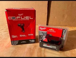 Milwaukee 1/2 In Mid Torque Impact 650 Lbs & 6.0 Battery $260