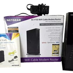 NETGEAR C6300-100NAS AC1750 (16x4) DOCSIS 3.0 WiFi Cable Modem Router Combo
