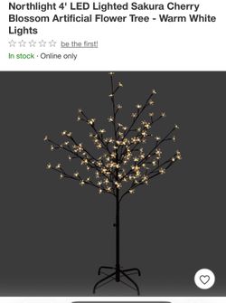 LED Light Sakura Cherry Blossom Tree
