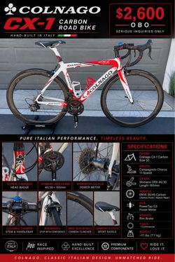 Colnago CX-1 • Size 50