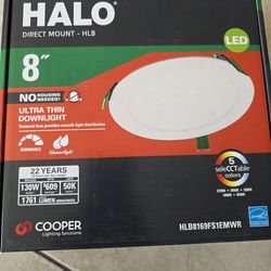 8" HALO led lights
