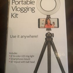New- Portable Vlogging Kit- Recording, Livestream Stand
