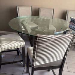 Dining Table With 5 Chairs