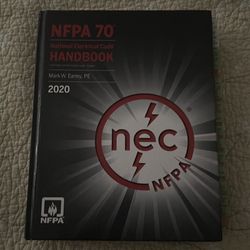 NFPA 70 national electrical code handbook 2020