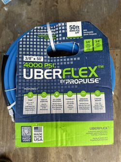 Pressure Washer Hose Pro Uber flex No making 