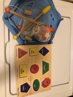 Fishing game and puzzle