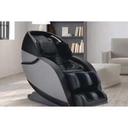Infinity Evolution Black Premium 3D Massage Chair with Voice Control, Calf Rollers and more