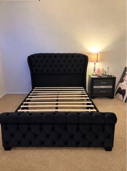 Black Queen Bed frame