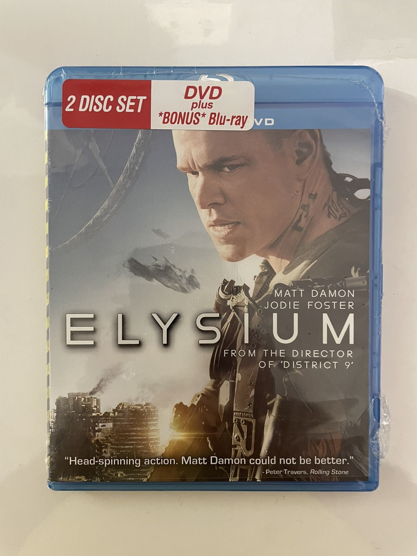 ELYSIUM Blu Ray Sealed Brand New