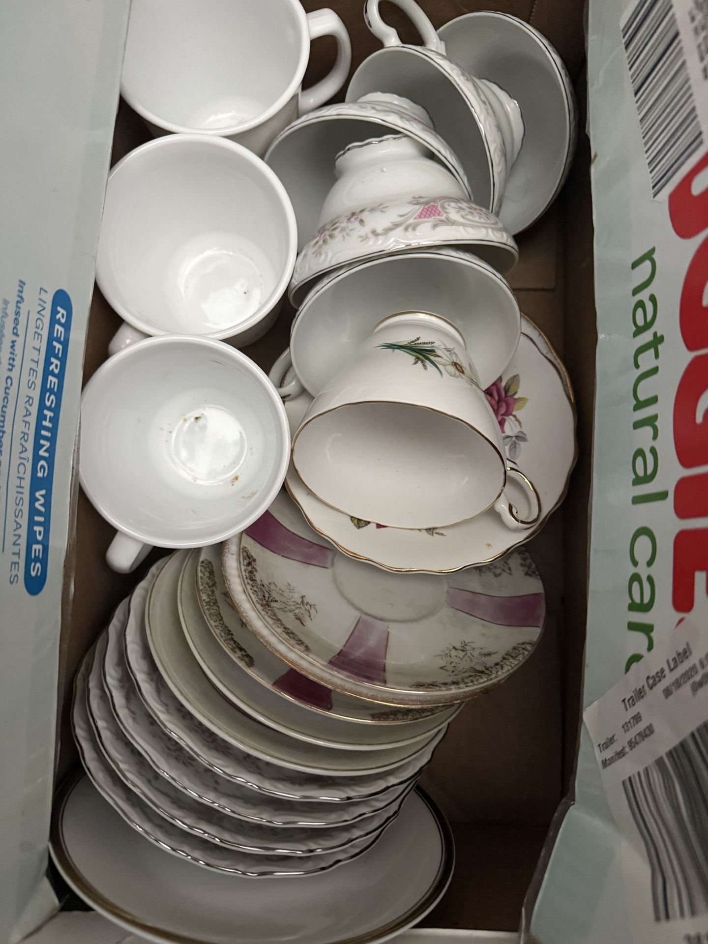 Tea Cups And Plates