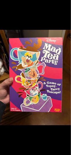 Funko disney mad tea party game