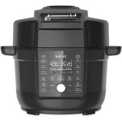 Instant Pot Duo Crisp Ultimate Lid, 13-In-1 Air Fryer And Pressure Cooker Combo, Sauté, Slow Cook, Bake, Steam, Warm, Roast, Dehydrate, Sous Vide, & P