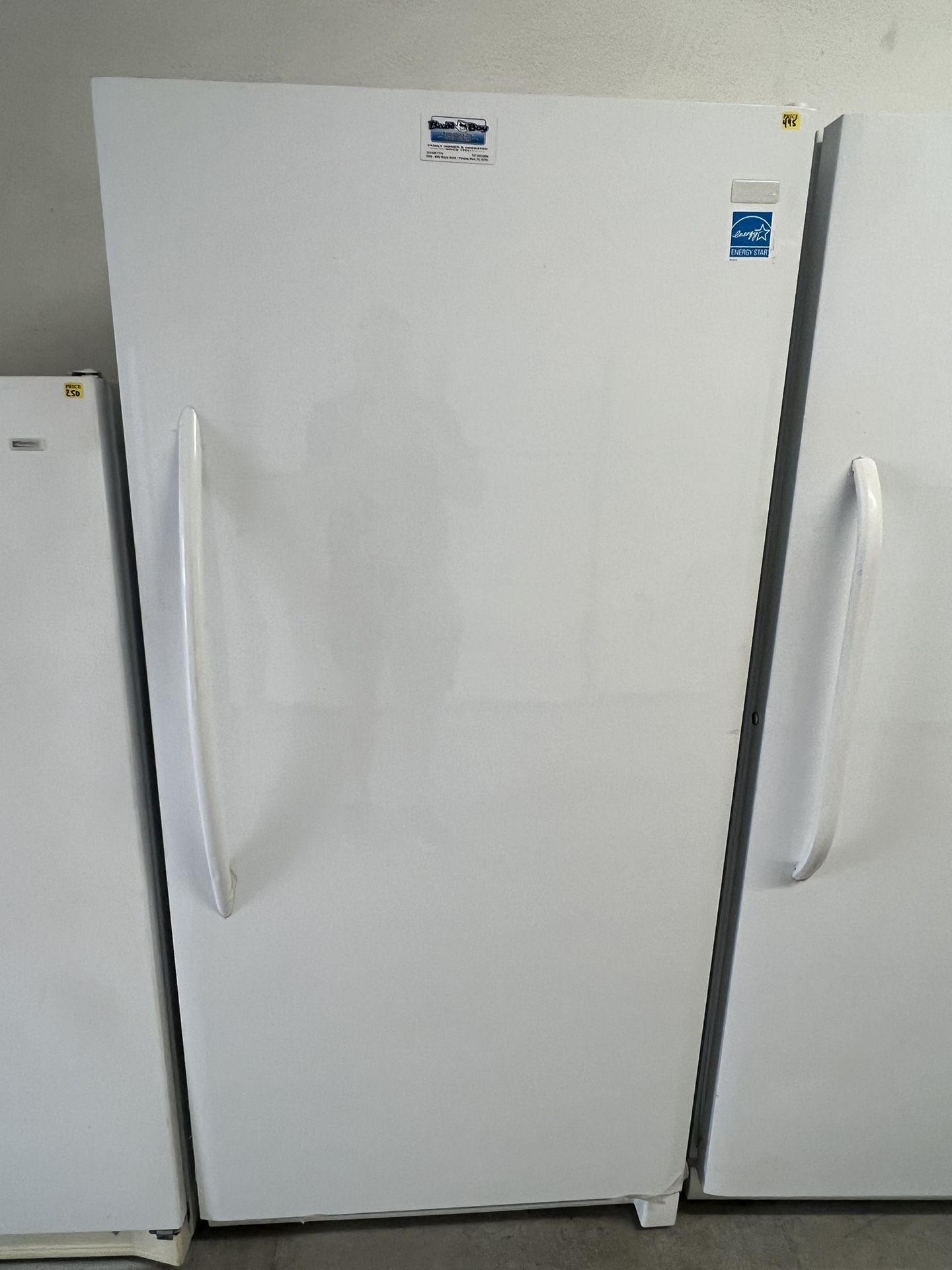 $399 Large Upright Freezer Baddboy Appliance
