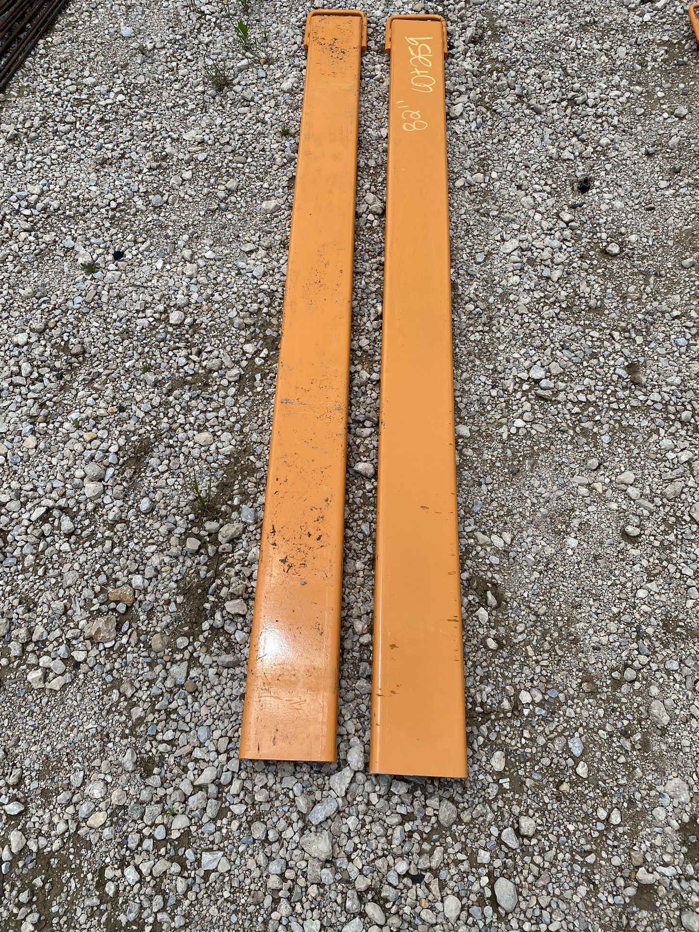 new  82”X 5” wide pallet fork extensions for Truck Skid Steer Load