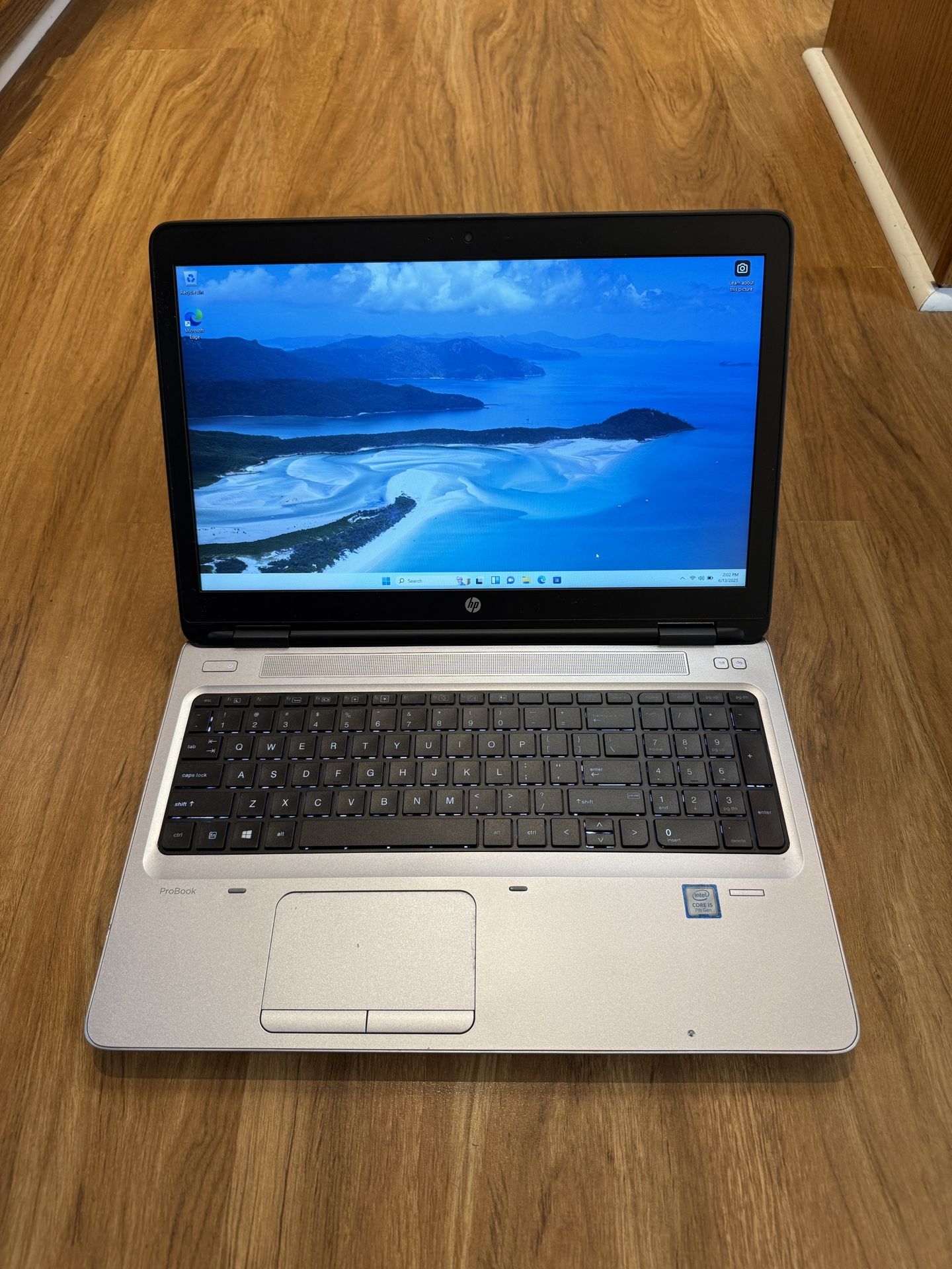 HP ProBook 650 G3 Core i5 7th gen 16GB Ram 256GB SSD Windows 11 Pro 15.6” UHD Screen Laptop with charger in Excellent Working condition!!!! Specifica