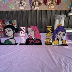 Kpop Demon Hunters Centerpieces Or Room Decor