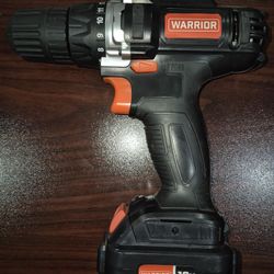 Warrior 12v Drill With Battery No Charger