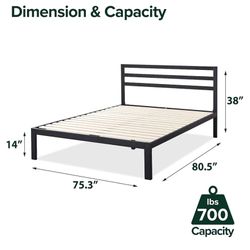 Metal Bed Frame King Size