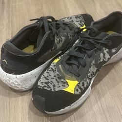 Nike Air Jordan Delta 3 Low Anthrocite Tour Yellow Black Men’s Sz 8 Shoe