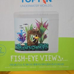 Topfin 2 Gallon Aquarium 