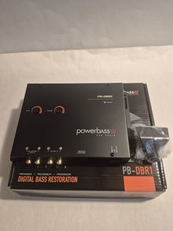 POWERBASS DIGITAL BASS PROCESSOR 13 VOLTS MAX OUTPUT