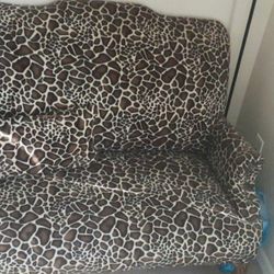 Leopard Settee Chair