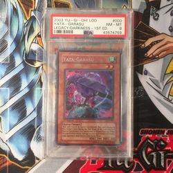 Yugioh Psa 8 Yata Garasu 1st Ed Lod