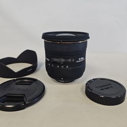 Sigma EX DC HSM Wide Angle 10-20mm Lens For Nikon 812723-2