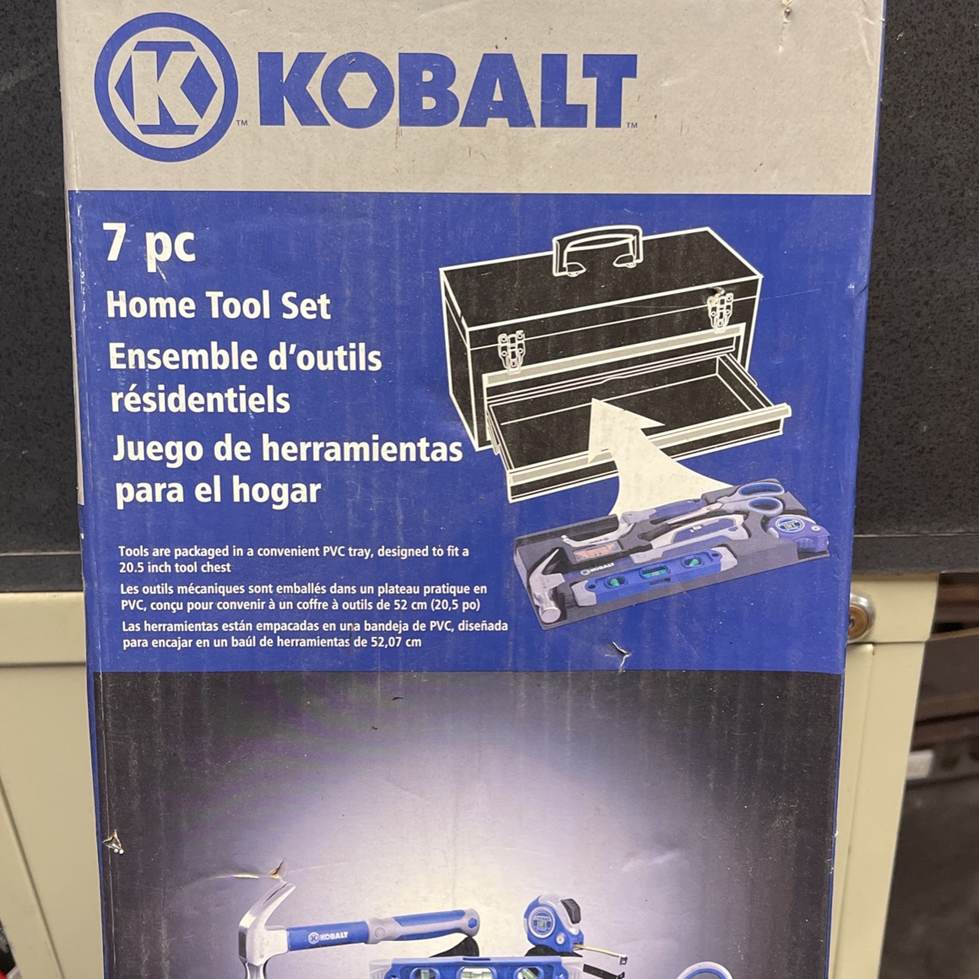 Kobalt 7pc Tool Set Included Hammer 