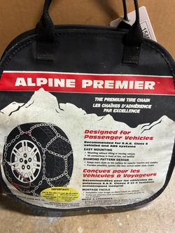 Snow tire chains for passenger vehicles Alpine Premier