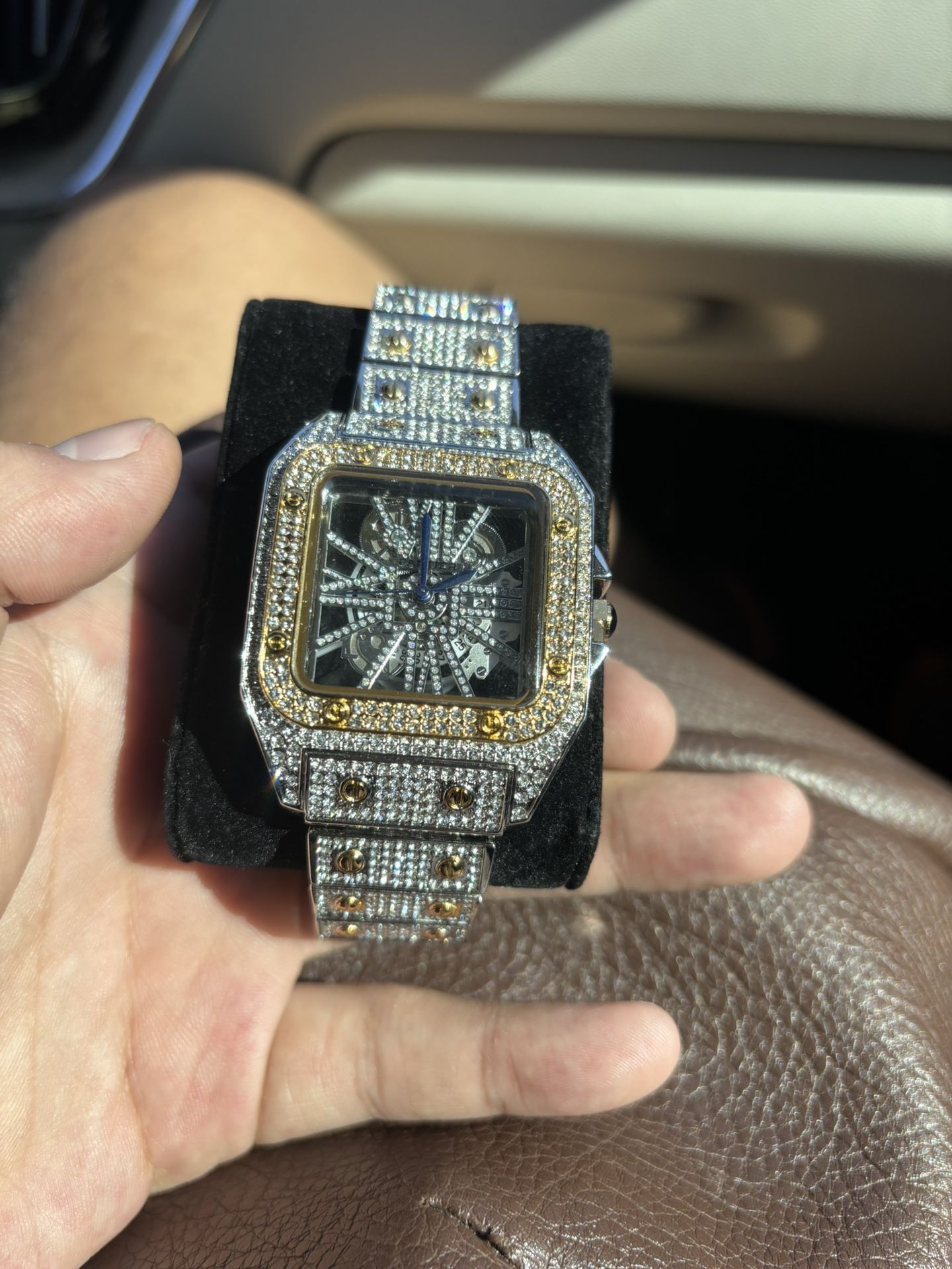 Iced out Buss down Watch
