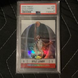 Kyle Lowery Finest Refractor PSA 8