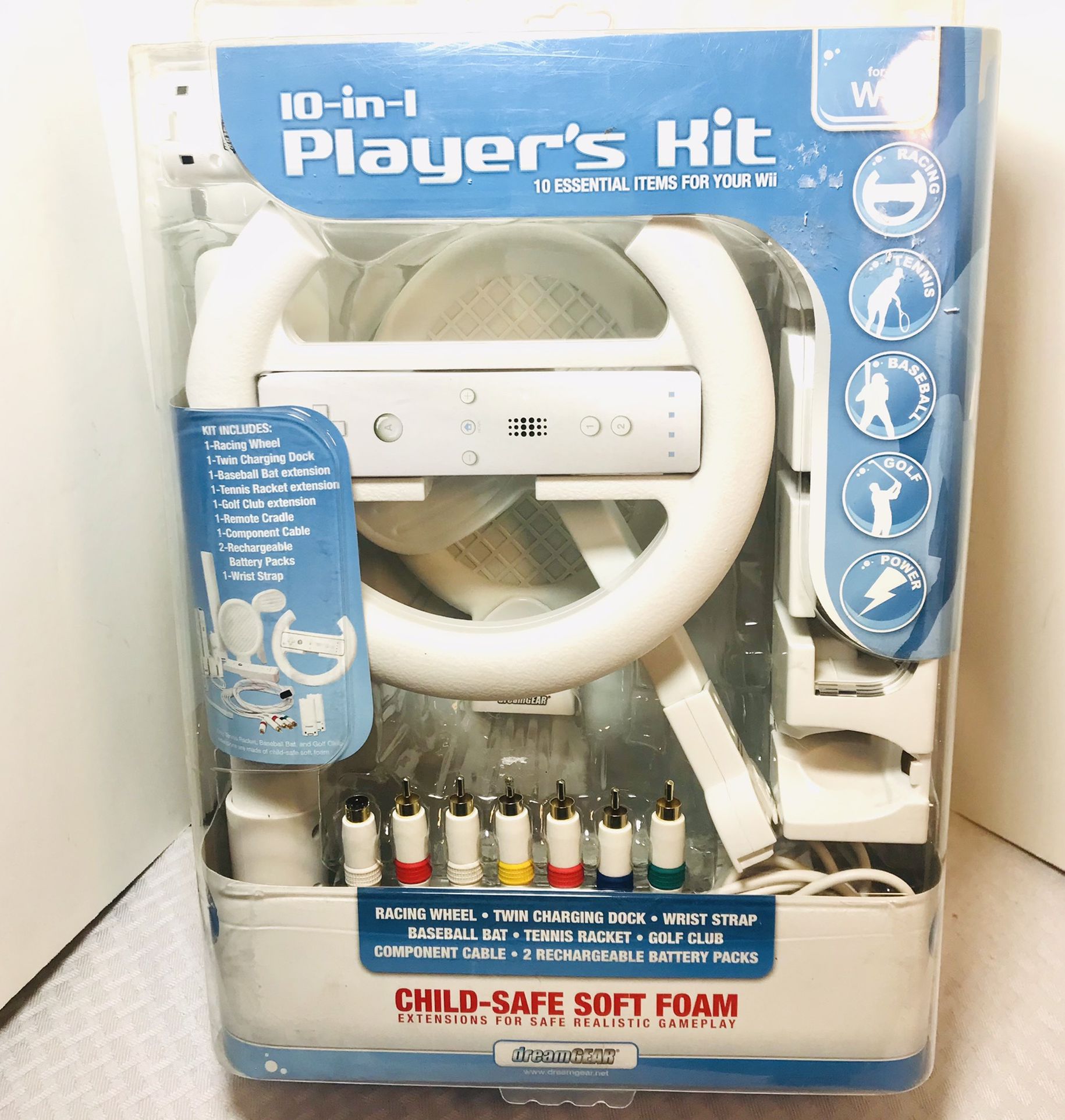 10-1 Compatible Nintendo Wii Players Kit