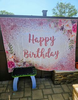 Huge Happy  Birthday Party Banner