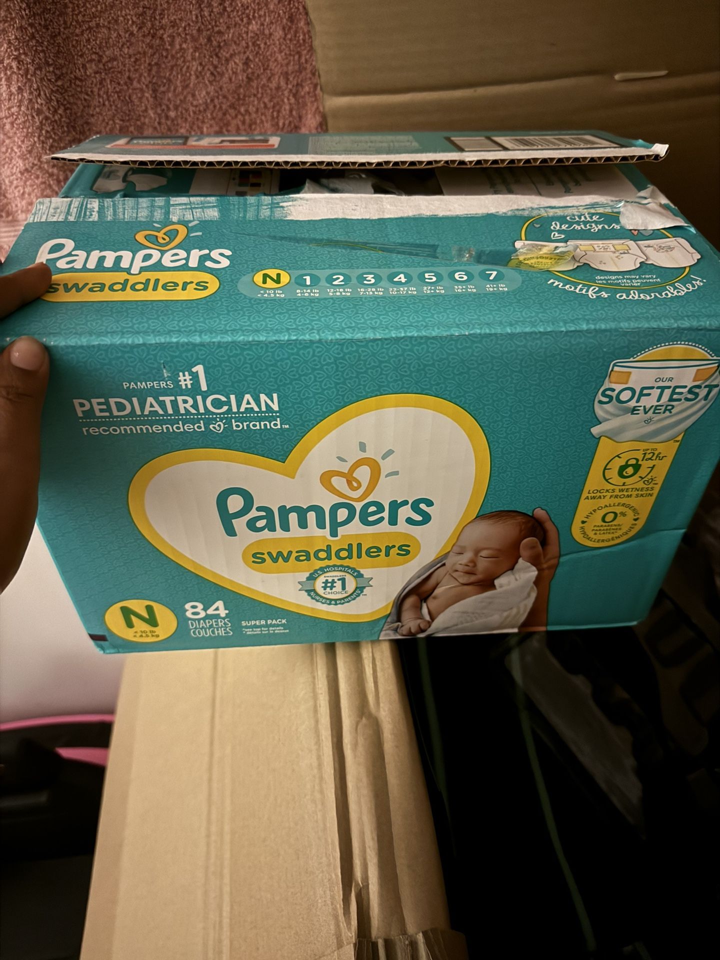 New Born Pampers