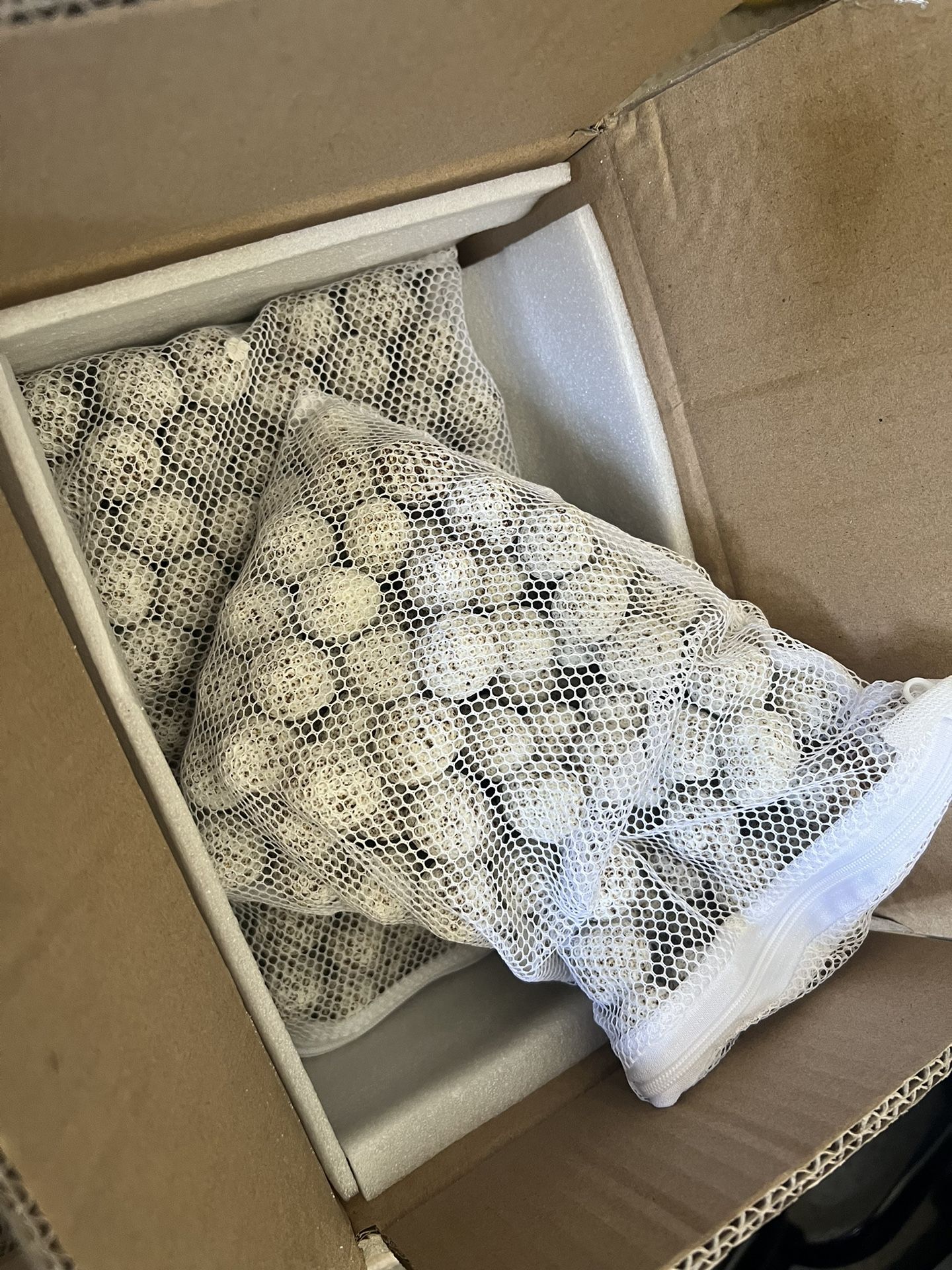 High quality Aquarium Filter 1inch Diameter High Density Media Balls Gray Ceramic 2bags/box 6lbs