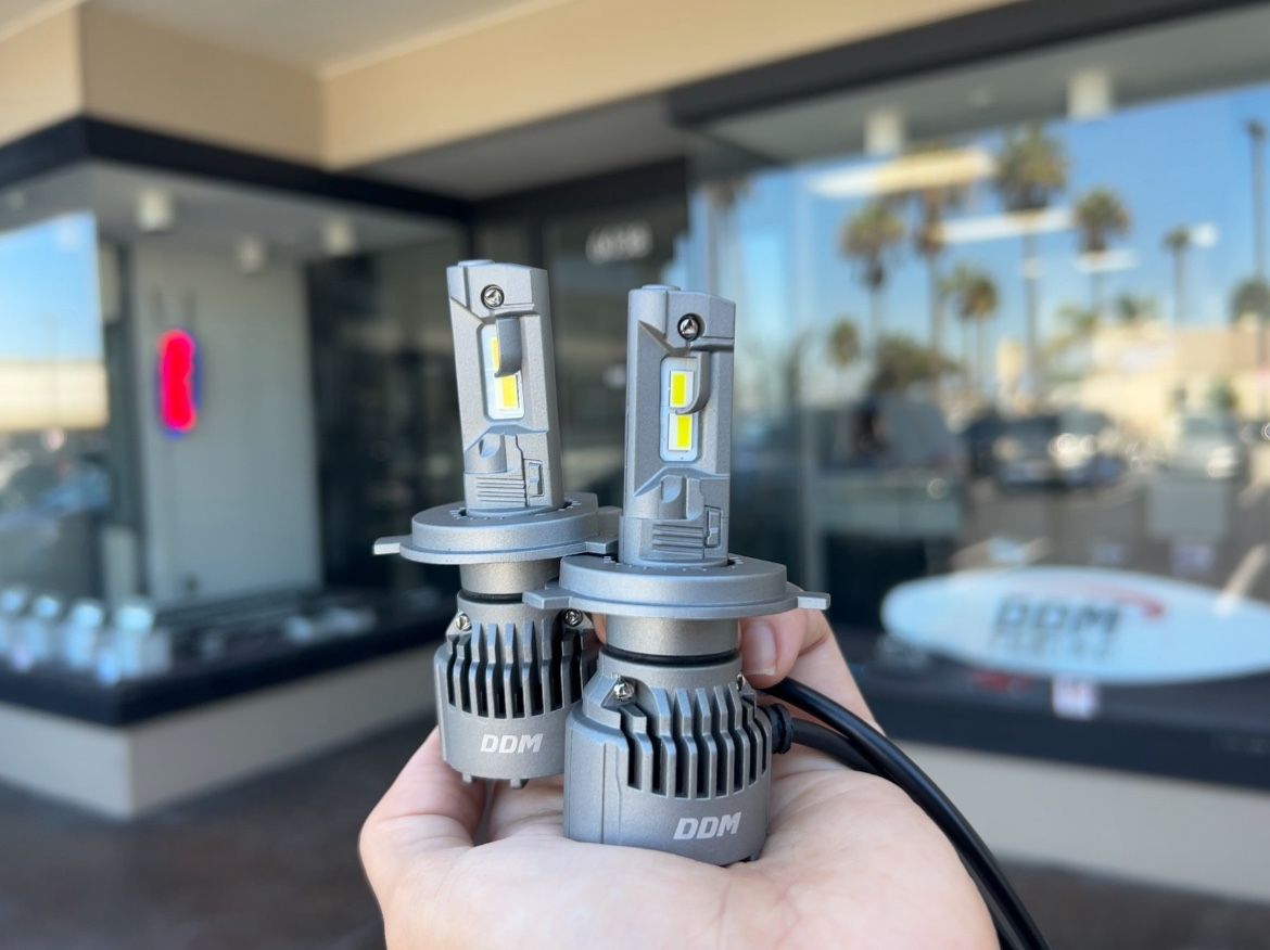 H4 LED Headlight Bulbs, Bright! DDM Tuning