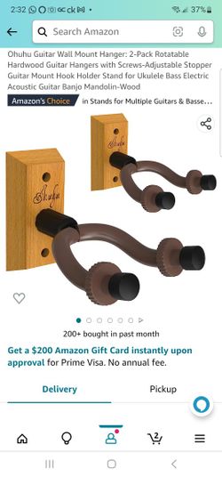 Guitar Hanger, 2-pack, NEW