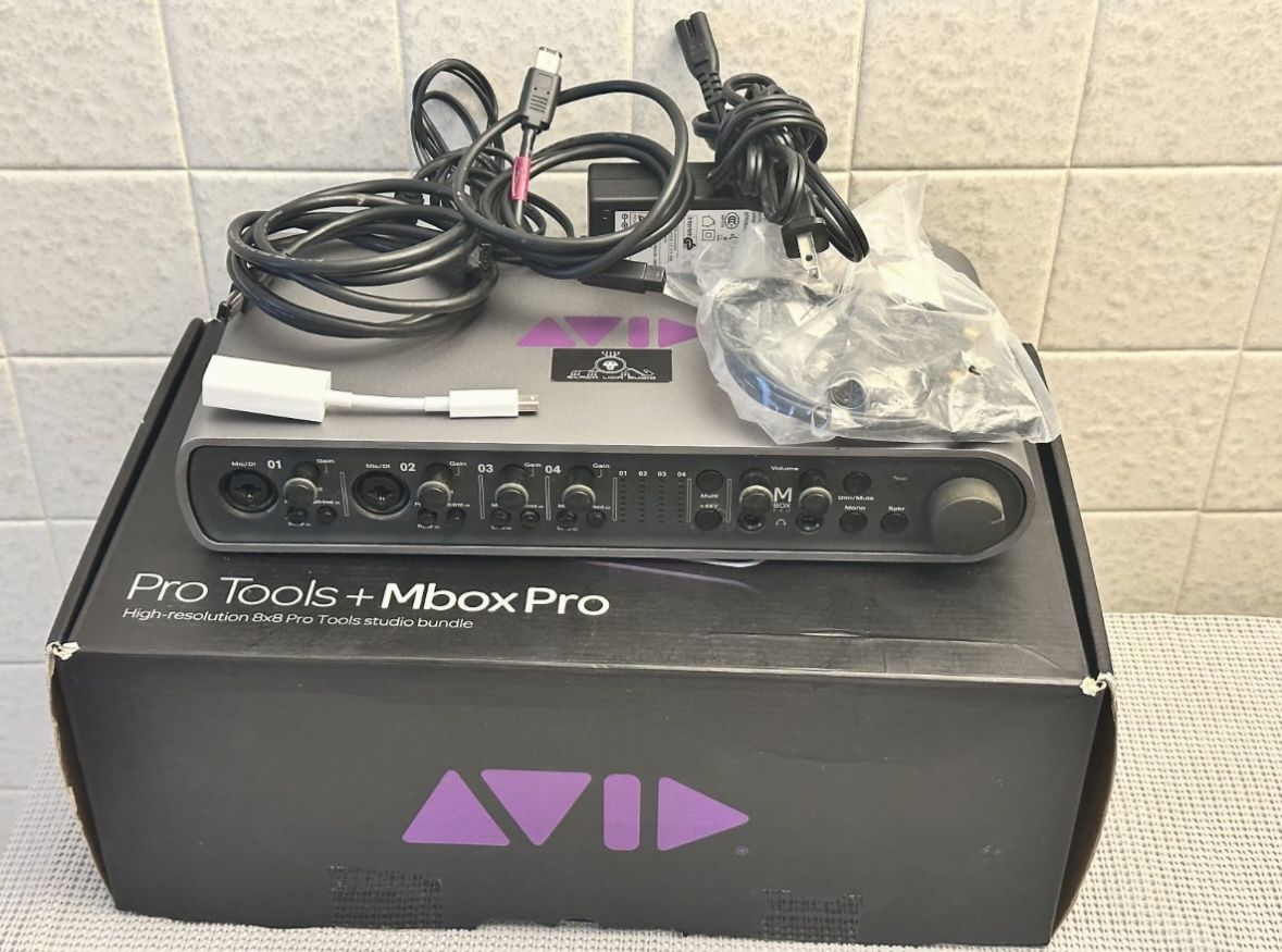 Avid Pro Tools MBOX PRO High Resolution 8x8 Audio Interface