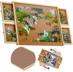 1,500 Pieces Rotating Puzzle Board