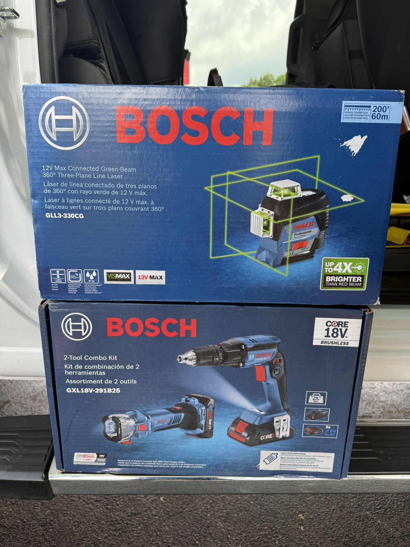 Bosch Laser|2 tool combo set