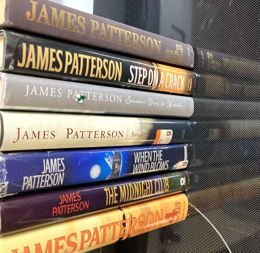 7 Hardback James Patterson Books