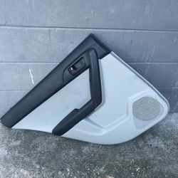 2013 Kia Forte Rear Driver Side Window, Door panel, And Motor