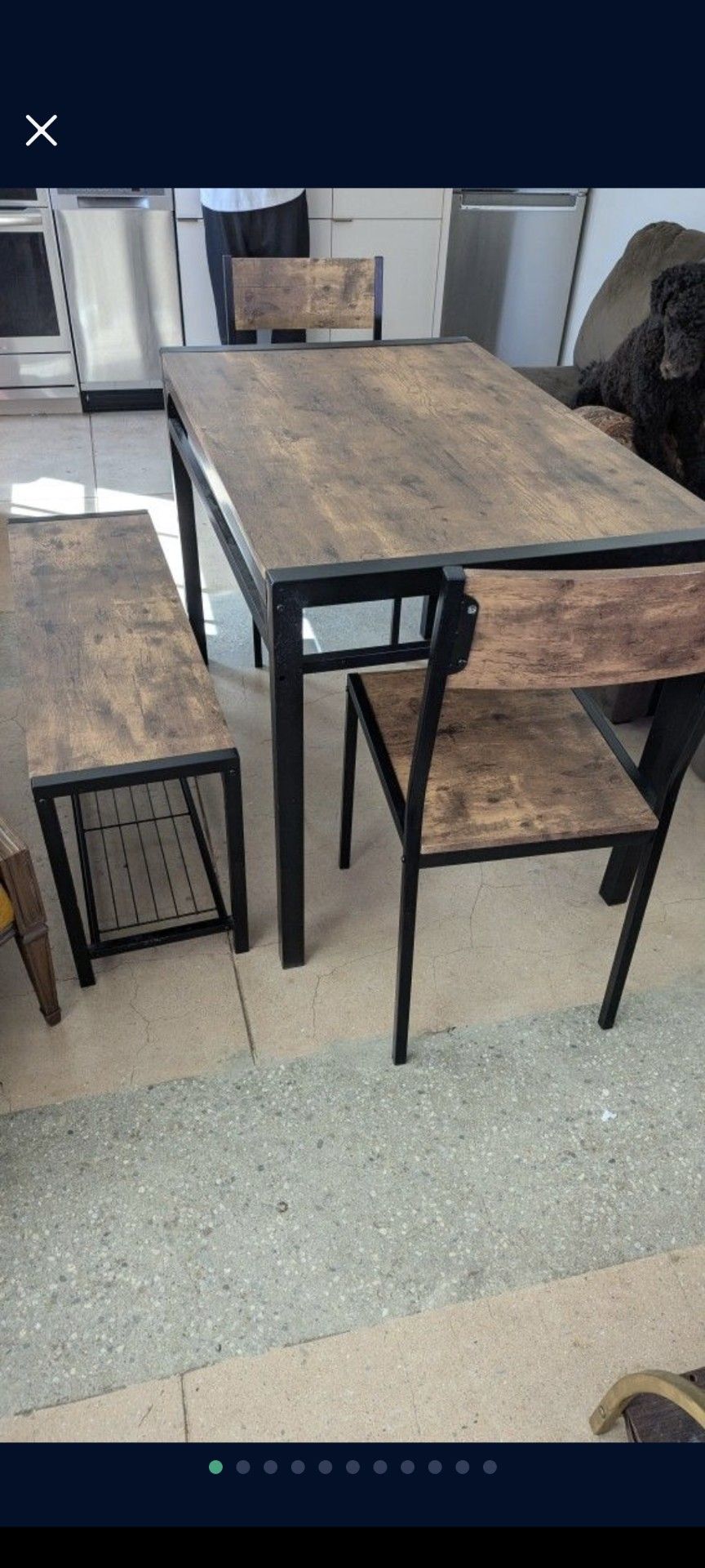 Table Chai And Bench